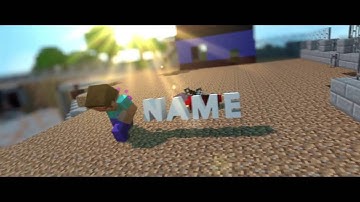 #2 FREE Minecraft chill Intro Template [c4d,AE]