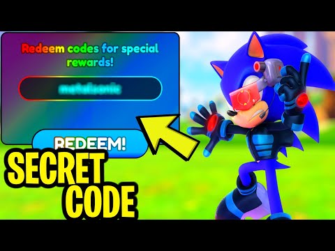 SECRET CODE FOR STEALTH SUIT SONIC IN SONIC SPEED SIMULATOR