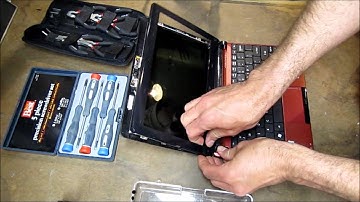 Laptop screen replacement / How to replace laptop screen Acer Aspire One D257
