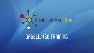 8.25 BrainTrainerPlus™  Dagelijkse Training