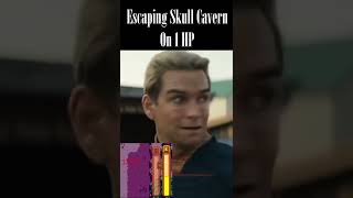 Escaping Skull Cavern On 1 Hp