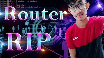 How to Configuration Router RIP  - CCNA Tutorial -Techno Pedia