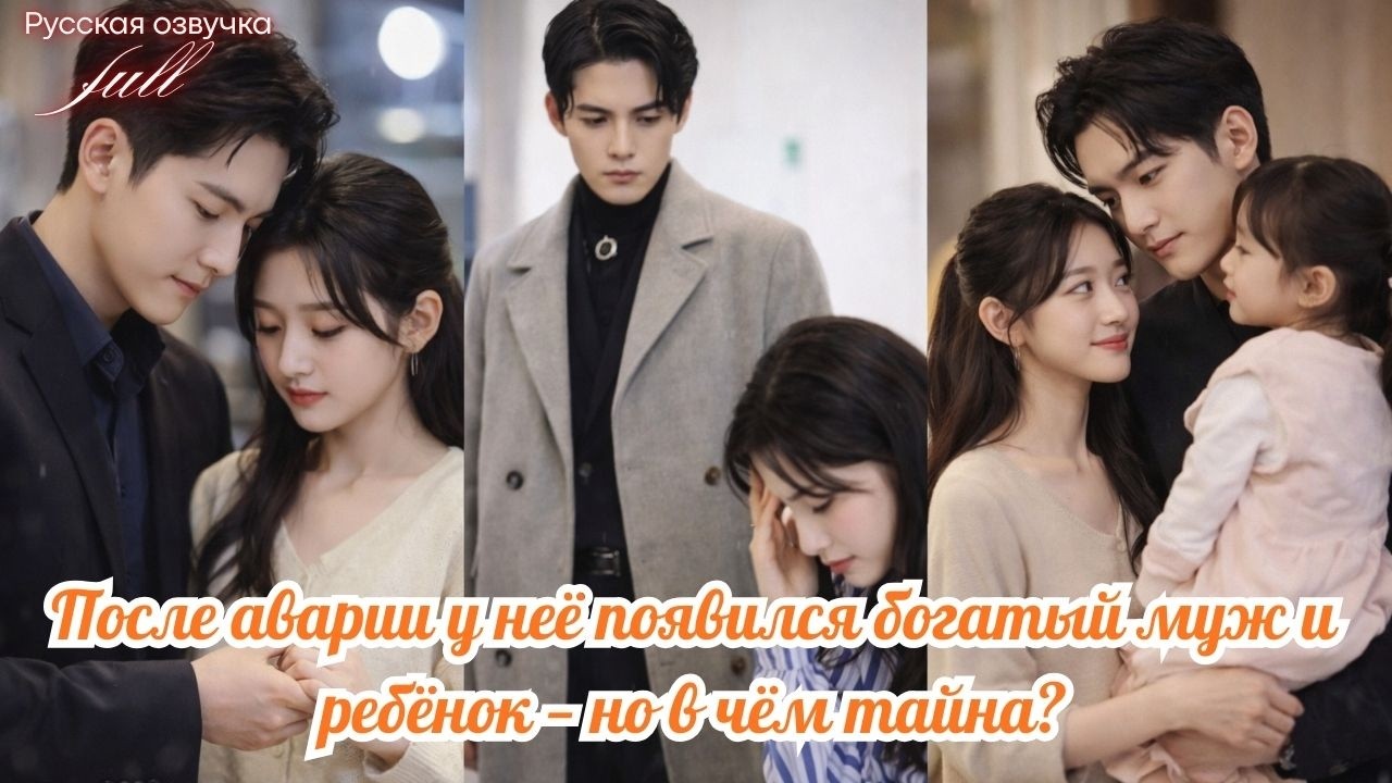 [FULL MOVIE] После аварии у неё появился богатый муж и ребёнок—но в чём тайна #китайскиедорамы #film