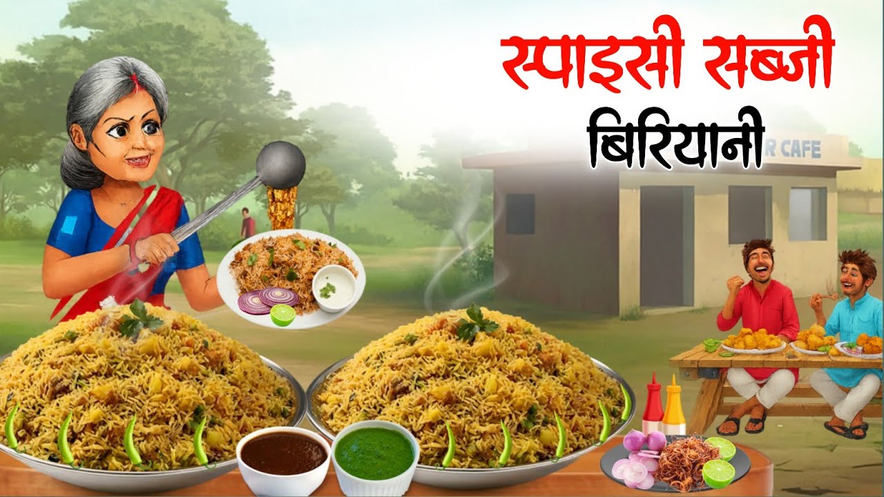 मसालेदार सब्जी बिरियानी | Masaledar Sabji Biriyani | kahani | kahaniyan | hindi moral stories |
