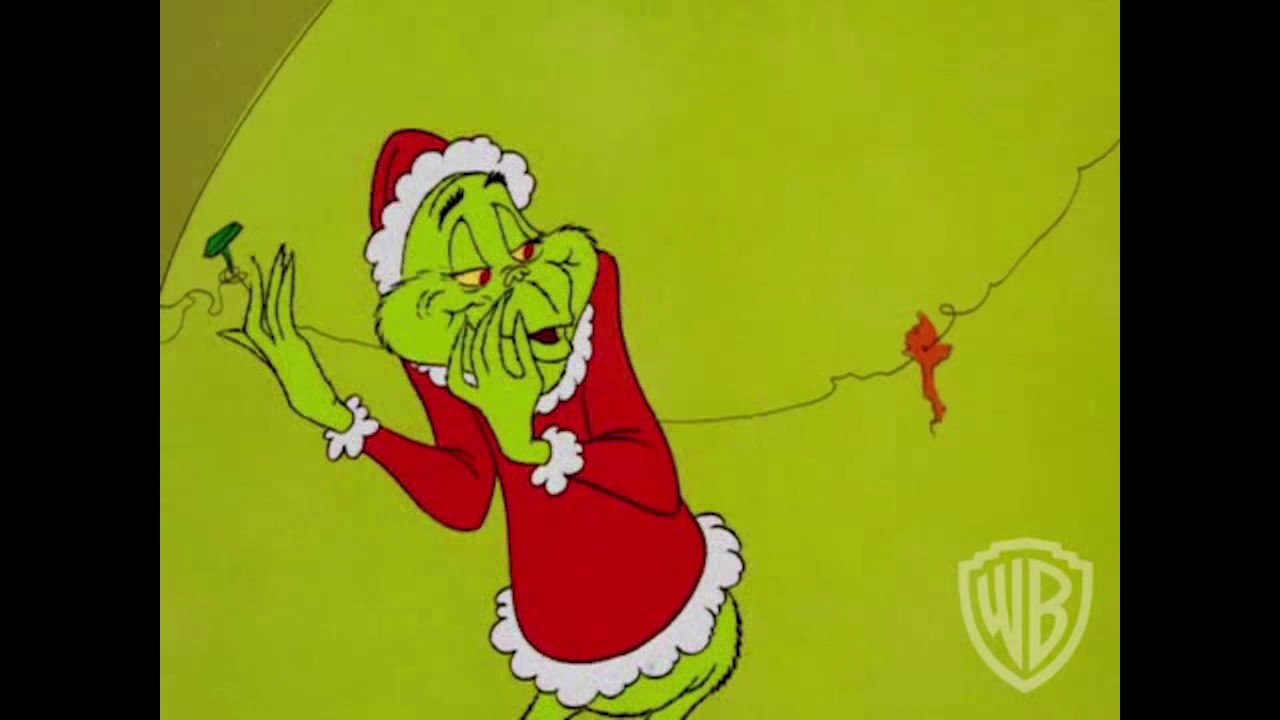The Grinch Steals Little Cindy Lou Whos Christmas Tree Youtube
