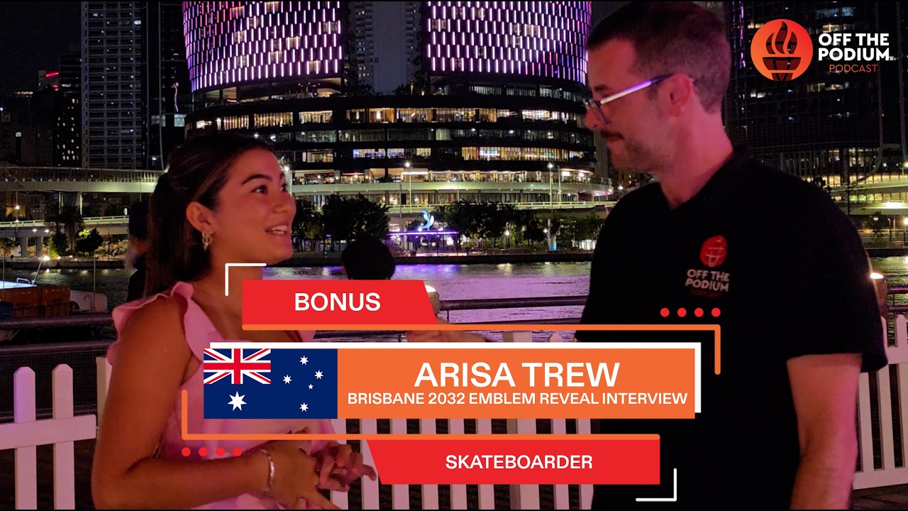 Arisa Trew Interview | Brisbane 2032 Emblem Reveal | Olympics | Paralympics
