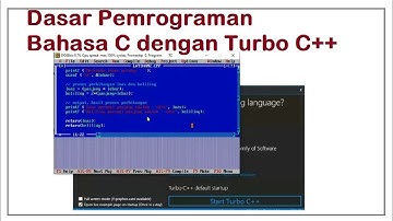 Dasar Algoritme dan Pemrograman Bahasa C dengan Turbo C++ | Algoritme dan Pemrograman