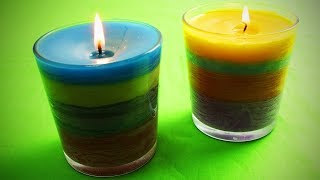 DIY Crayon Candle🕯Easy Home Decor [Life Hacks]