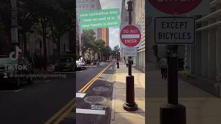 Wall St Contraflow Bike Lane Completion
