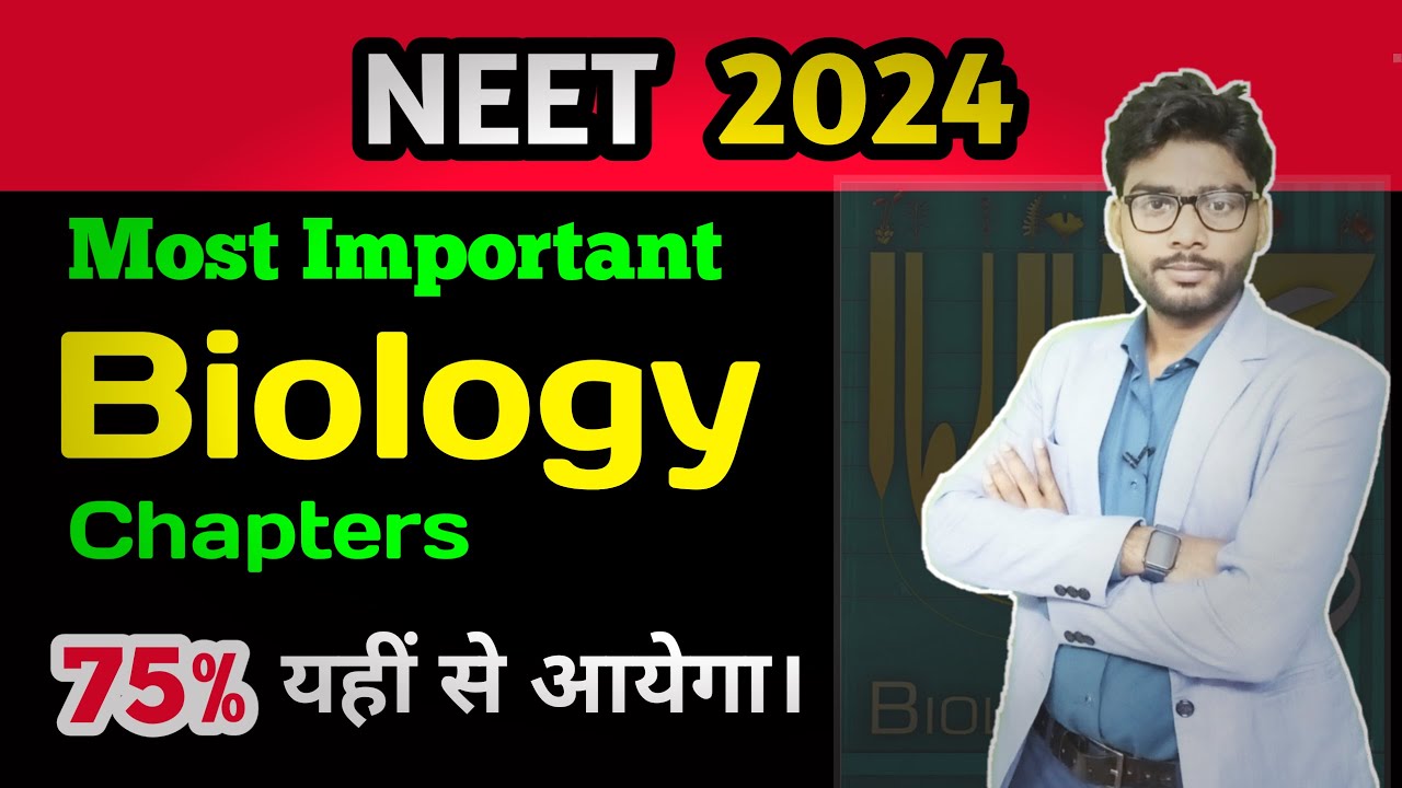 Chapter wise Biology weightage | Most Important chapter of biology ...