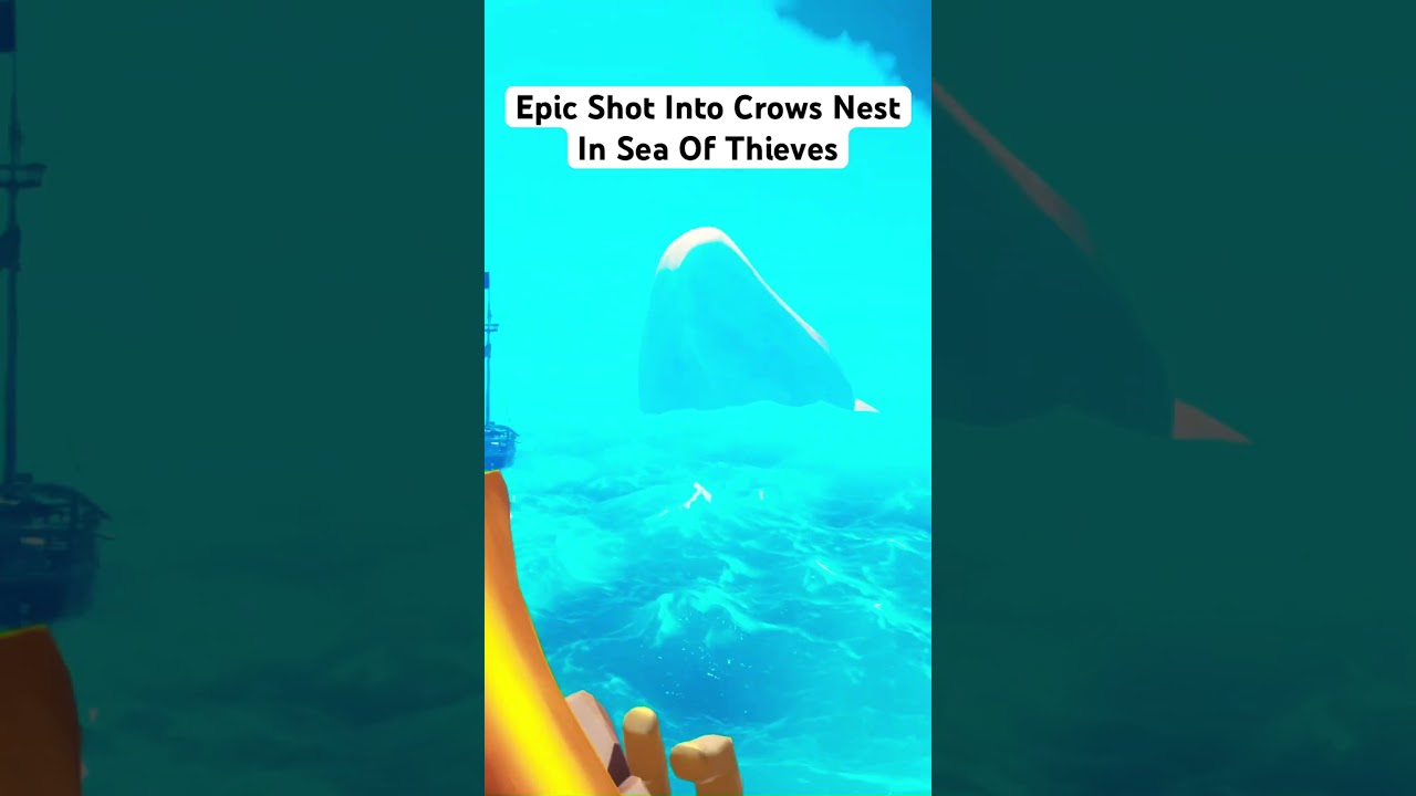 Epic Cannon Shot Into Crows Nest In Sea Of Thieves!!