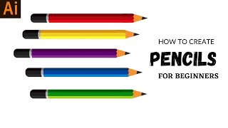 How to Draw Pencils in Adobe Illustrator