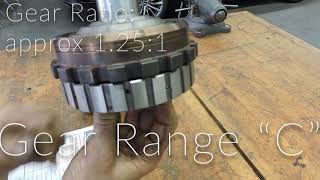 Simple Planetary Gearset Gear Range Possibilities