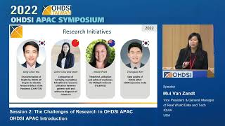 2022 OHDSI APAC Symposium - Session 2: The Challenges of Research in OHDSI APAC