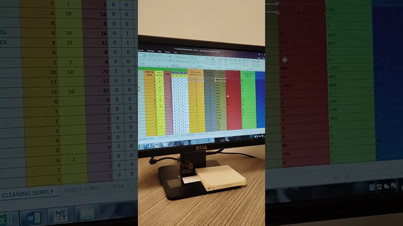 What is Housekeeping MIS Report