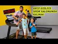 Gece gzlce spor salonunda kalmak  gvenle yakalandik  babko tv