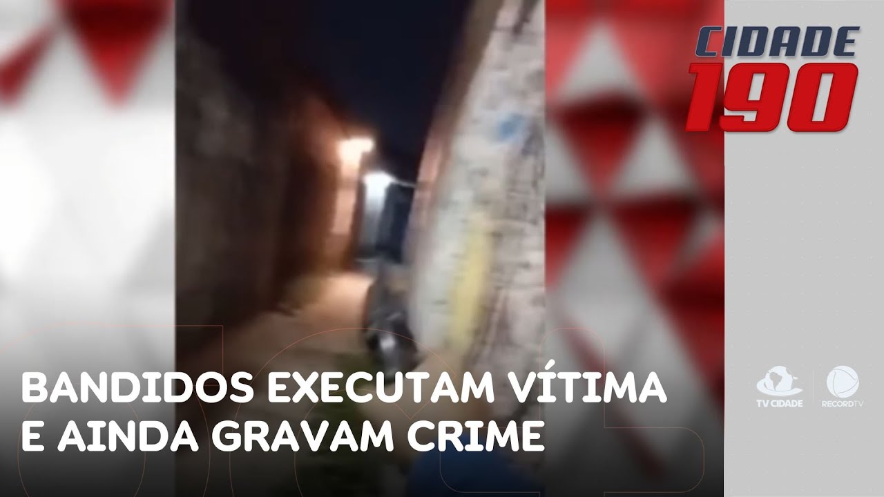 Seis bandidos armados executam vítima que dormia na rede de casa e ainda gravam crime | Cidade 190