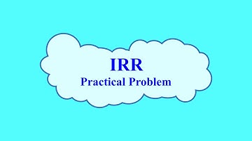 Calculation of Internal Rate of Return (IRR)