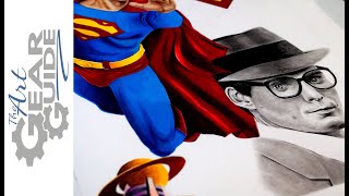 Superman Speed Drawing | Christopher Reeve Superman