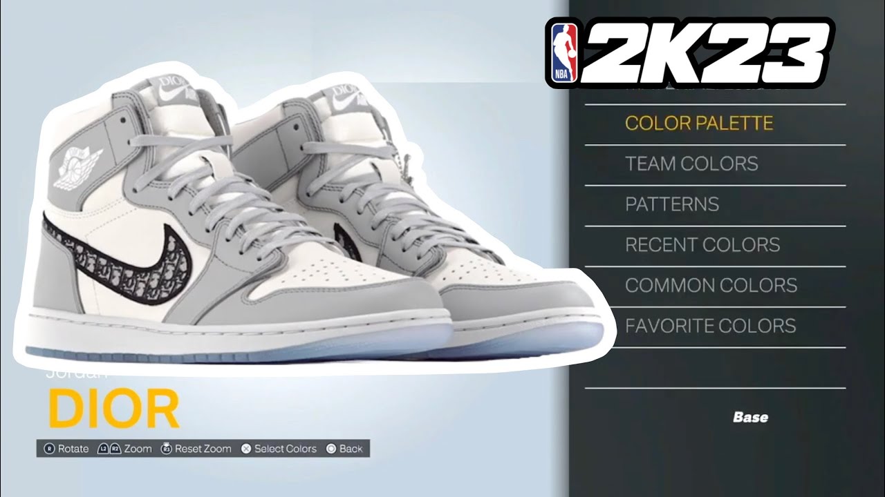 I made some custom Jordan 1s in 2k22 based off this year's city jerseys. :  r/heat