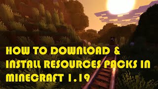 Download & Install Texture Packs for Minecraft 1.19 | episode 15 screenshot 1