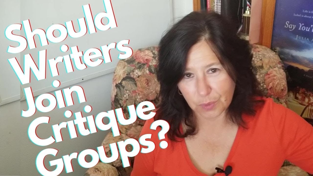 Writers Should Join Critique Groups