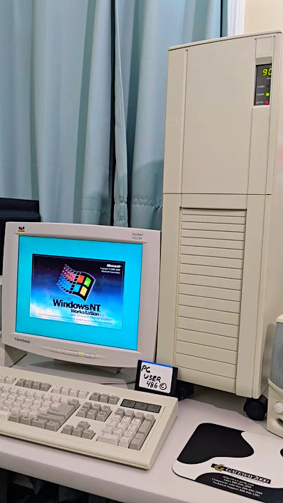 It's 1996 late night in the office (Windows NT 4.0) #nightvibes