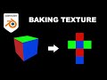 Bake Multiple Materials color to One Texture Map (Blender Tutorial)