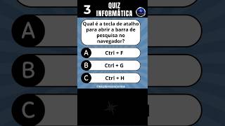 Quiz De Informática Com Perguntas E Respostas. Úblicos