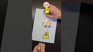 Making Diy Paper Portrait Of Upin