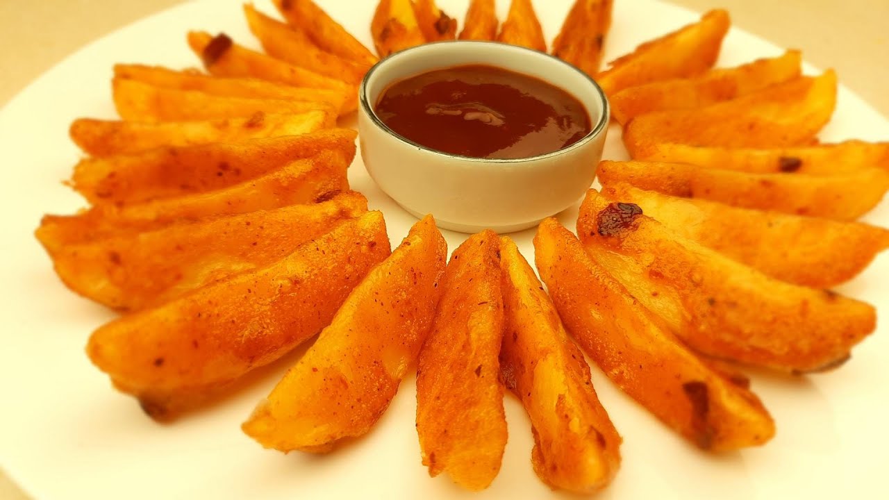 মুচমুচে পটেটো ওয়েজেস Crispy Potato Wedges Potato Wedges Recipe Potato Wedges Bangla YouTube