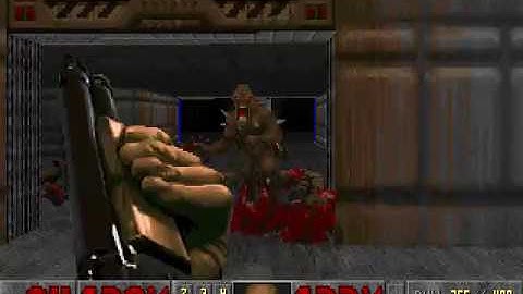 Classic DOOM (1993) PC Part 4: The end of episode 1 (No Commentary)