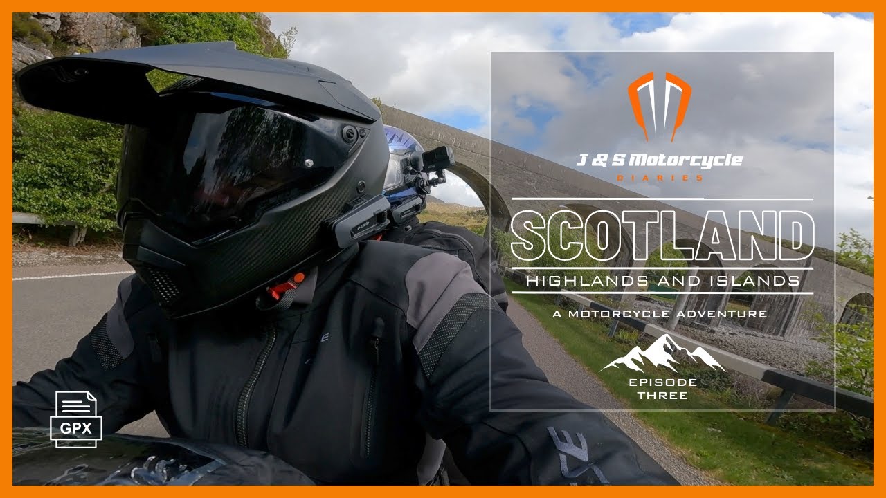 Motorcycle Tour of Scotland Episode 3 Tobermory to The Isle of Skye Glenfinnan YouTube