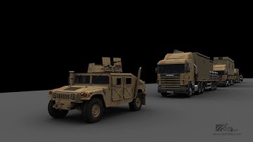 3ds Max Animation: Semi Crane Rigging