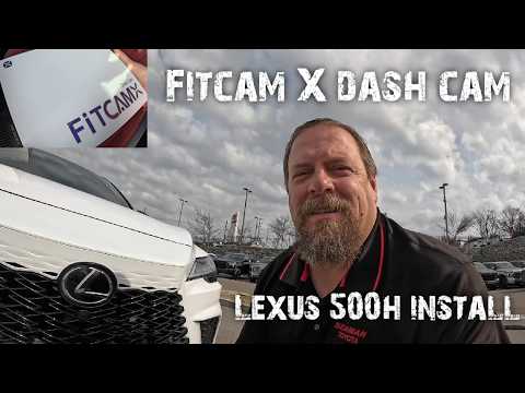 Fitcam install on Lexus 500h