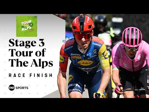 TIMED TO PERFECTION! 👏 | 2026 Tour of The Alps Stage 3 Final KM's | TNT Sports Cycling
