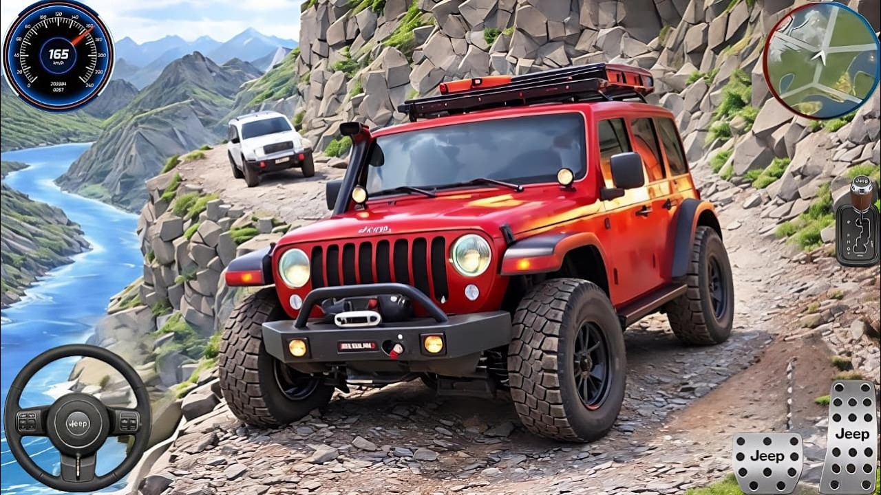 SUV Offroad Jeep Driving Simulator 3D - Drive SUV 4×4 Jeep Offroad Game - Android Gameplay