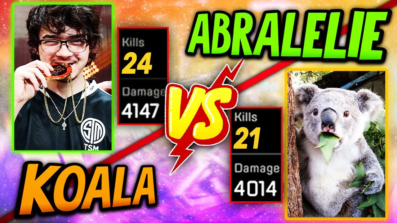Floating Koala 1V1s TSM Abralelie In APEX LEGENDS
