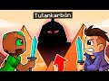 MINECRAFT pero ENCONTRAMOS la MALDICIÓN de TUTANKARBÓN 😱💥