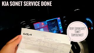 Kia Sonet 2021 Service Done Price and Experience Details Explained