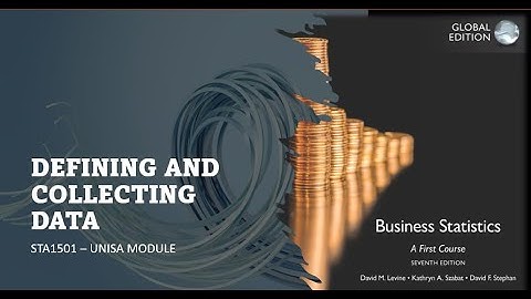 DEFINING AND COLLECTING DATA - STA1510 Unisa - EXAMINABLE QUESTIONS + WORKED EXAMPLES