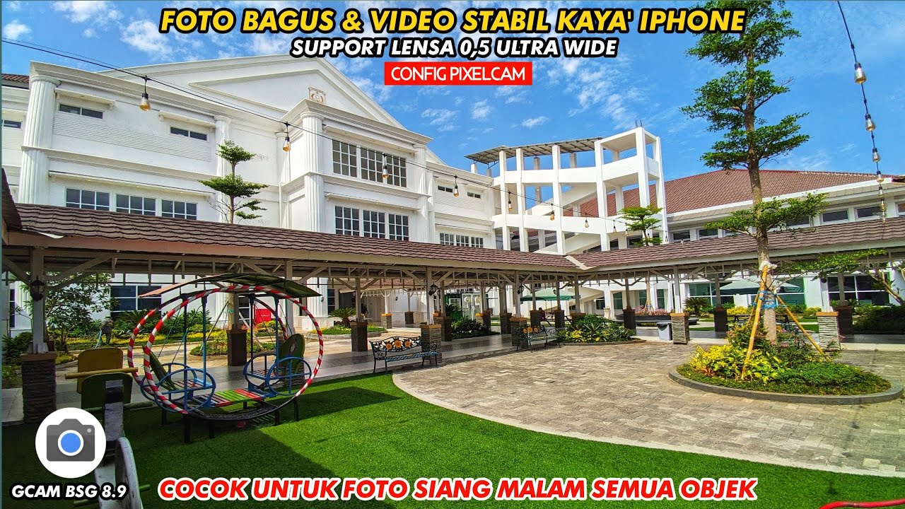 VIDEO STABIL KAYA IPHONE🔥 Gcam BSG 8.9 Config Pixelcam Support Lensa 0,5