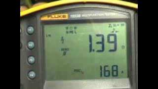Loop impedance testing
