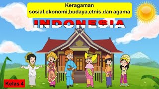 PEMBELAJARAN ONLINE| IPS #4# 'Keragaman sosial,budaya,ekonomi,etnis & agama di Indonesia' PEMBELAJARAN ONLINE| IPS #4# 'Keragaman sosial,budaya,ekonomi,etnis & agama di Indonesia'