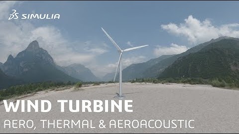5MW Wind Turbine Simulation with SIMULIA PowerFLOW