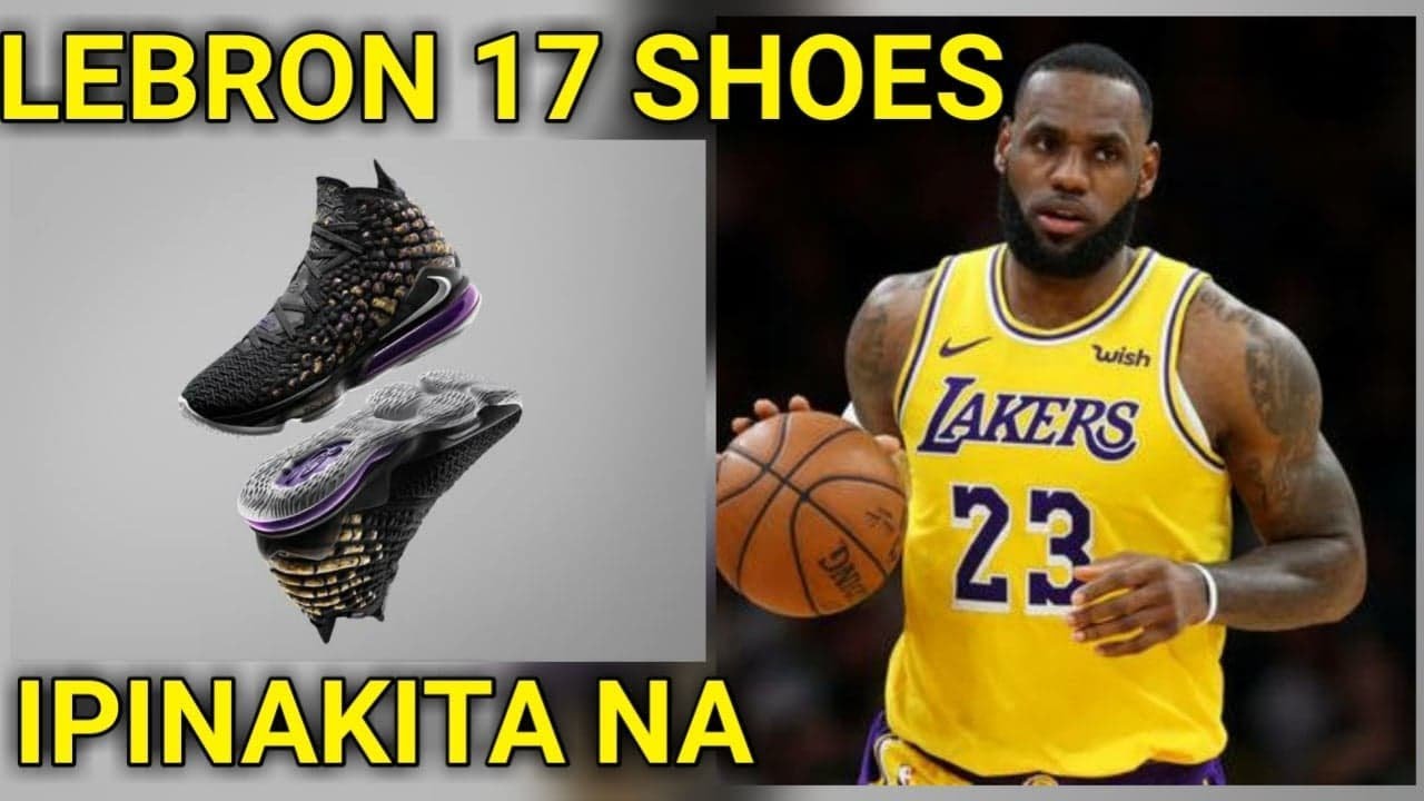 sapatos ni lebron