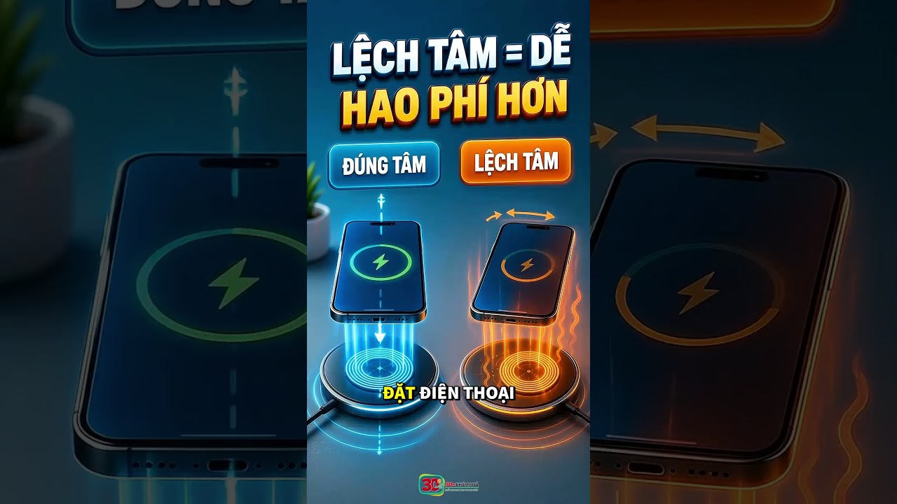 Sạc không dây có làm điện thoại nóng hơn sạc dây không? #study #congnghe #smartphone