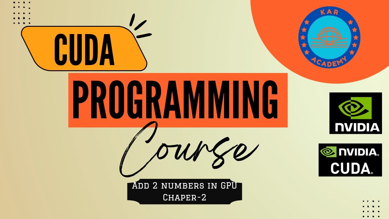 CUDA Programming in Tamil | Add 2 numbers in GPU | Chapter-2 - YouTube
