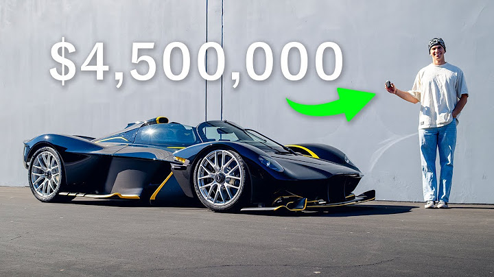 My Boss Gave Me His Aston Martin Valkyrie Spider For A Weekend