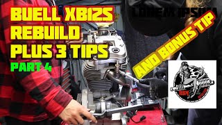 RBM Repair Crew: BuellXB12s rebuild the engine and installing it in the frame